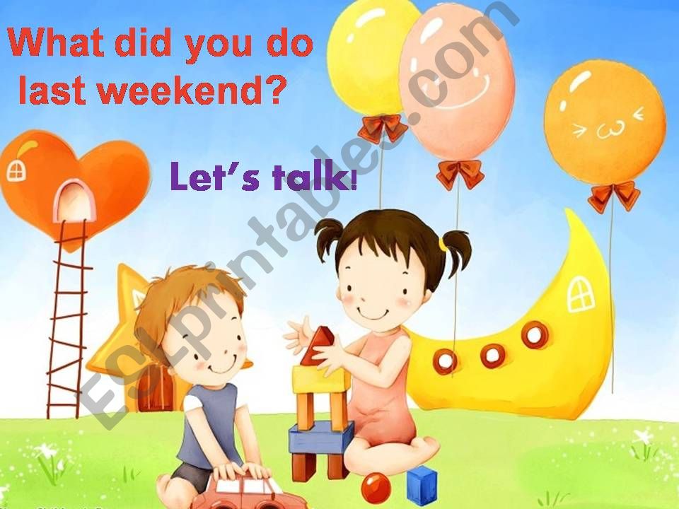 [DD]Lets talk-What did you do last weekend